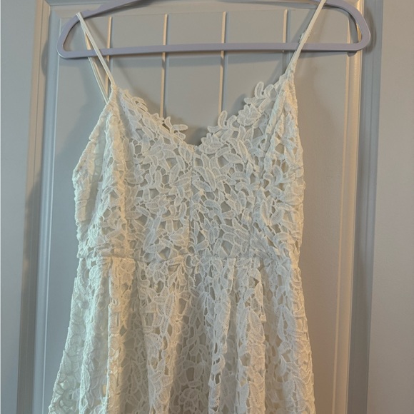 LACE A LINE MIDI DRESS ASTR THE LABEL - Picture 4 of 6